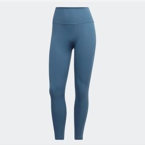 Adidas small blue leggings